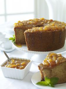 Nova Scotia Honey Orange Sponge Cake